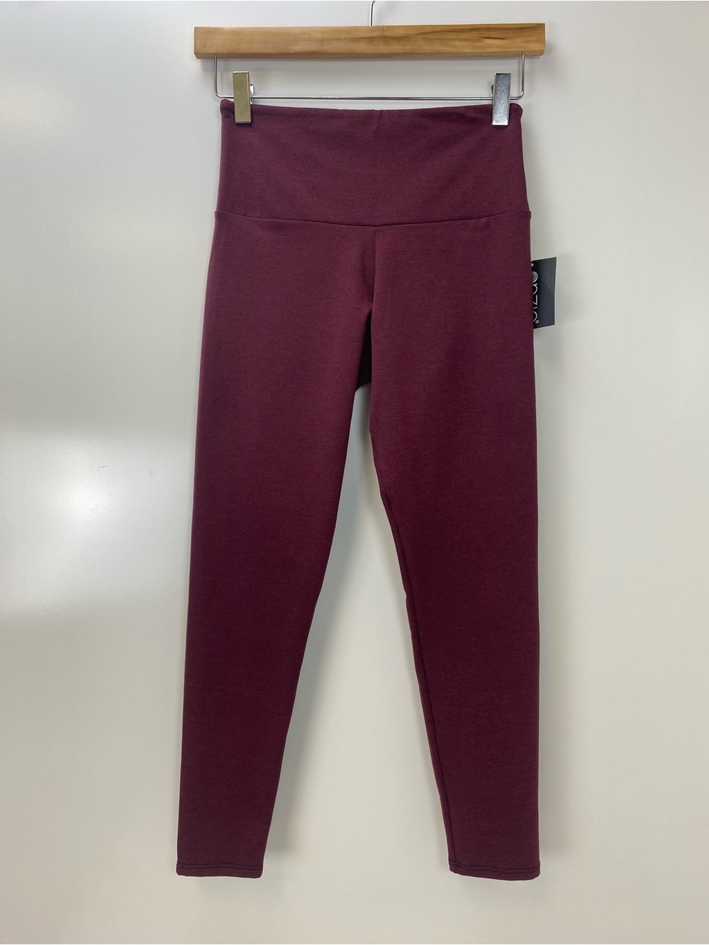 Onzie Maroon High-Waist Leggings